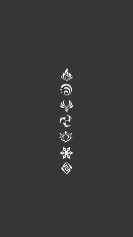 A Minimalist Android Wallpaper R Genshin