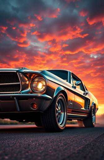 Classic Ford Mustang Wallpaper