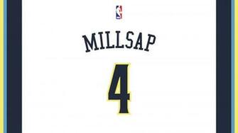 Paul Millsap Nuggets Jersey Wallpaper
