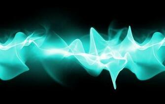 Turquoise Smoke Abstract Wallpaper Stock