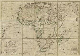 Africa Map Wallpaper