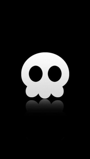 Phone Graphics Cell Wallpaper Horror Ghost Skull