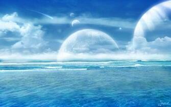Best Magical Ocean Horizon Widescreen Wallpaper HD Wide Desktop