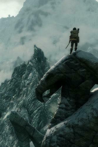 Skyrim Valley Of Mists Wallpaper For iPhone