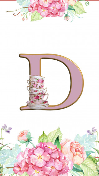 Letter D Background Wallpaper
