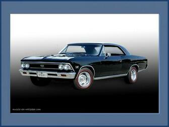 Chevelle Ss Wallpaper Black Coupe