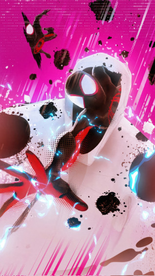 Spider Man Across The Verse Miles Morales Spot 4k