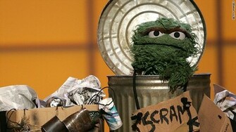 Oscar The Grouch Wallpaper