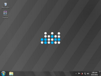 Clock Wallpaper Screenshot Binary Windows