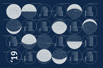 Calendar Sunday Moon Phases Wallpaper Circle