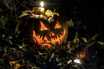 Jack O Lantern The Leaves