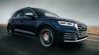 Wallpaper Audi Sq5 Road Movement Speed