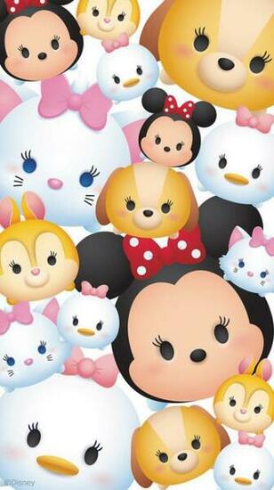 Disney Smile Tsum Tusm Wallpaper