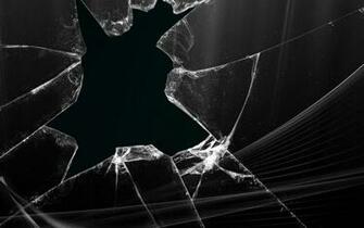 Shattered Window Wallpaper
