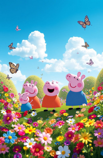 Peppa Pig HD Wallpaper