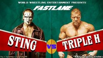 Sting Vs Triple H Fastlane Wallpaper By Arunraj1791