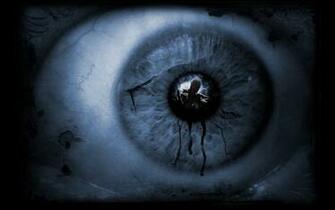 Eyes Dark Scary Darkness Eye Reflections Photoshop Scared Wallpaper