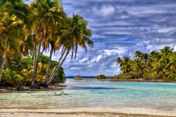 Rangiroa South Pacific Tropical Island HD Wallpaper