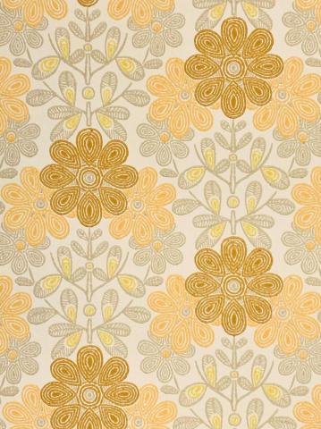Vintage Wallpaper Online Shop Orange Floral