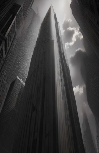 Black And White City Wallpaper