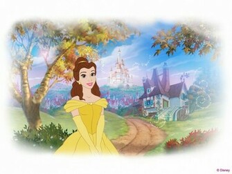 Desktop Wallpaper Disney Princess Belle