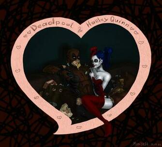 Deadpool And Harley Quinn By Mariya14