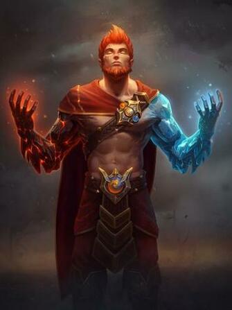 Artstation Frostfire Ullr Jon Neimeister Fox Mask Man In
