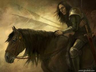 3d HD Warrior On Horse Wallpaper For Desktops E Entertainment