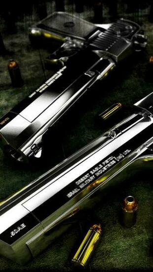 Gun Desert Eagle iPhone 5s Wallpaper