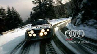 Audi Quattro Rally Wallpaper