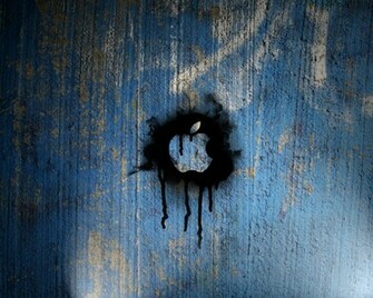 Blue Apple Wallpaper Inc Graffiti