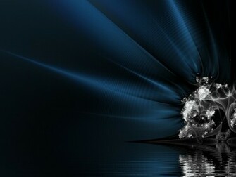 Blue And Black Abstract Lines Wallpaper Background HD