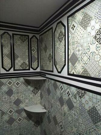 My 2nd Toilet Makeover Using Same Wallpaper From Kaison Morrocon