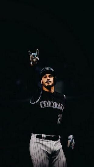 Mlb Wallpaper On Nolan Arenado Colorado Rockies