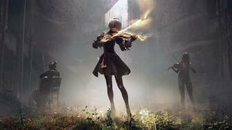 Nier Music Concert Wallpaper Automata