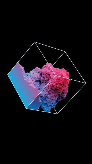 Abstract Amoled Top Backgroun iPhone