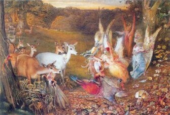 Enchanted Forest A Illustration Fairy Art Wallpaper Picture