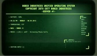 Rainmeter Skins Fallout Terminal Skin By Theoneandonly