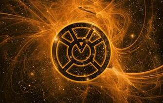 Orange Lantern Wallpaper