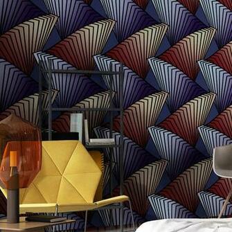 3d Wall Coverings Vinyl Wallpaper Pvc Waterproof Weaving