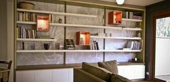 Bookcase Backing Wallpaper Grafico Custom Wall Coverings