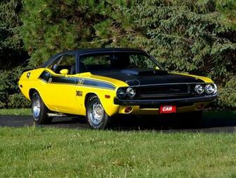 Dodge Challenger T A Six Pack Muscle Classic Wallpaper