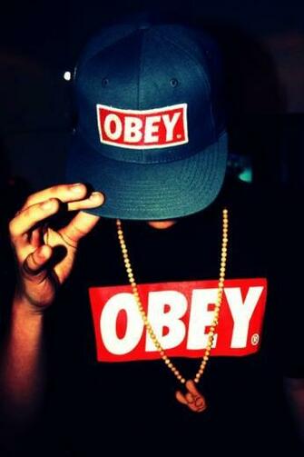 Obey Snapback Crewneck Swag Dope Fresh