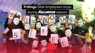 Things That Sitel Employees Enjoy During Halloween Season