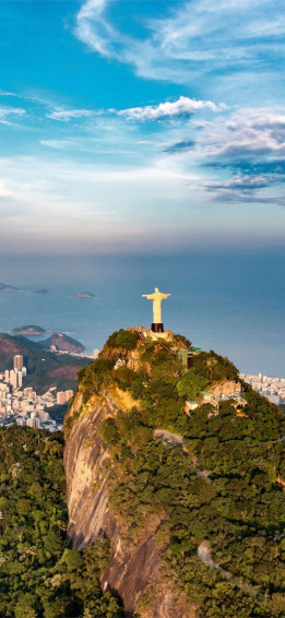 Cliffs Of Rio De Janeiro Aerial Riodejaneiro