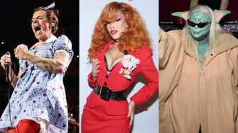 Celebrity Halloween Costumes Harry Styles Megan Thee