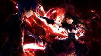 Date A Live Shido Vs Kurumi Wallpaper By Jessymoonn Deviantart