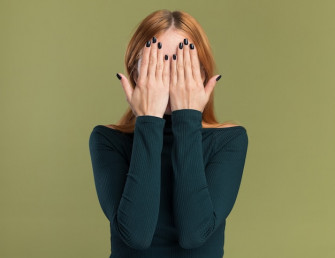 Timid Expression Image Wallpaper