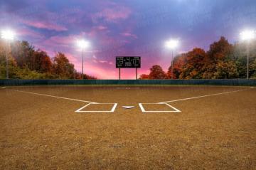 Digital Sports Background Softball Park Ii Horizontal