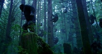 Dawn Of The Planet Apes Movie HD Wallpaper Hollywood Film